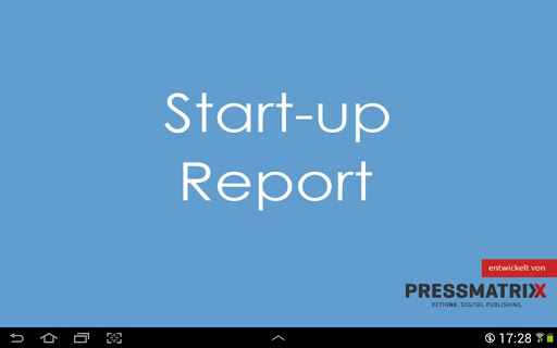 Start-up Report