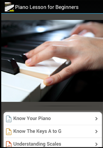 Easy Playing Piano