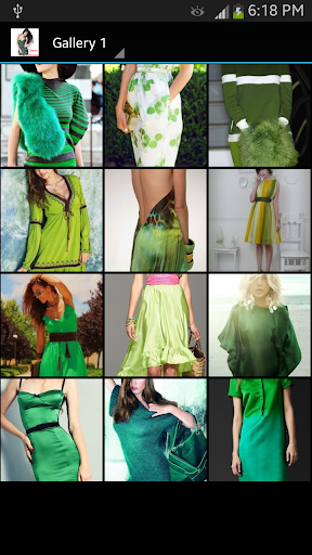 Green Dresses