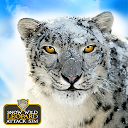 Snow Wild Leopard Attack Sim mobile app icon