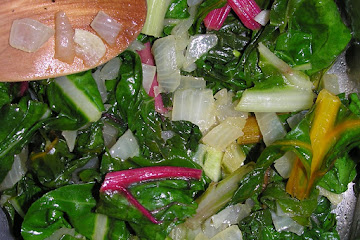Simple Sauteed Swiss Chard 