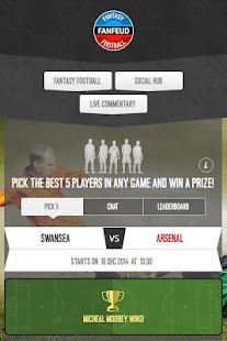 Fanfeud Daily Fantasy Football Screenshots 3