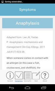Free Seafood Allergy APK for PC