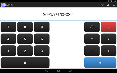 DLD Calc - Math Calculatrice - screenshot thumbnail