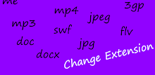 Change Extension APK
