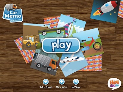 Car Memo Match for Kids FREE