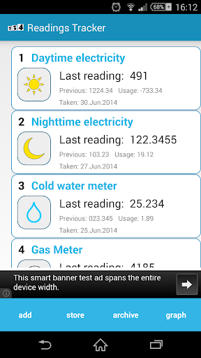 Readings Tracker