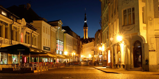 Old town Tallinn in Estonia.