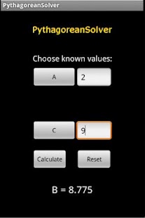 PythagoreanSolver Screenshots 1