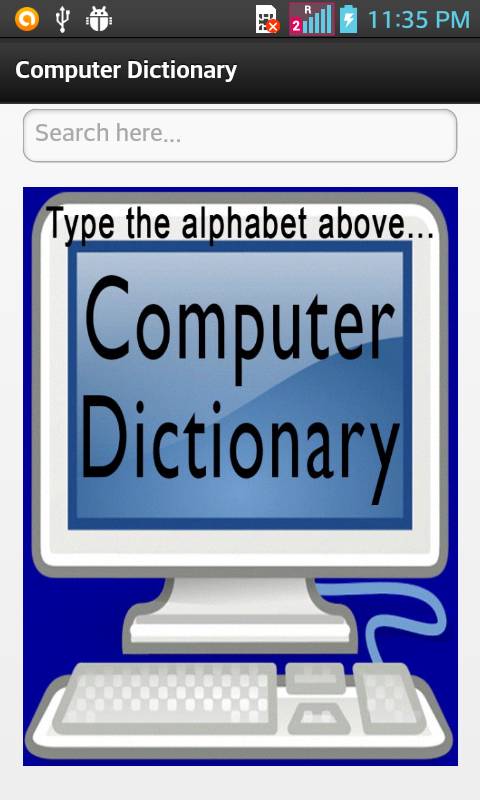 Glossary of Computer Related Terms