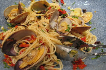 Boozy Date Night Clams and Capellini