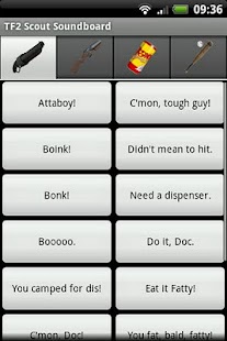 TF2 Scout Soundboard