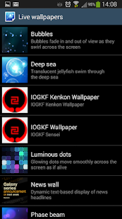 Free IOGKF Masters Live Wallpaper APK
