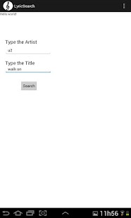 LyricsSearch and Download Screenshots 0