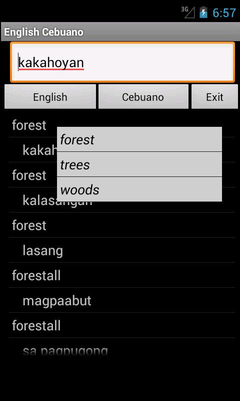 Cebuano English Dictionary - Android Apps on Google Play