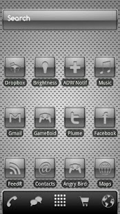 Download ADW Theme Silver Spoon APK for PC