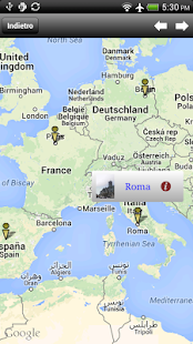 Registra posizione : Place+ Screen 2