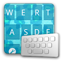 AnimalLeopardBlue keyboard ski logo
