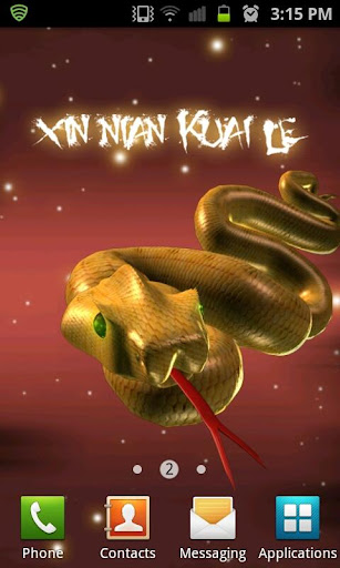 Golden Snake Year LITE LWP