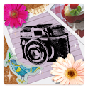 Let’s decorate on your photo♪ logo
