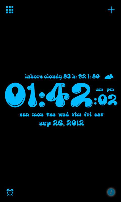 Digital Alarm Clock Pro - screenshot