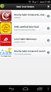 Halal restaurants finder