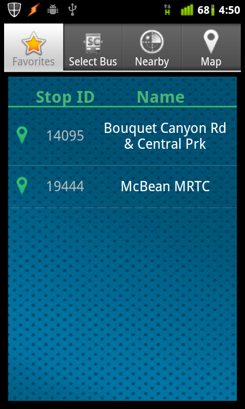 Android application Santa Clarita Bus (SC Valley) screenshort
