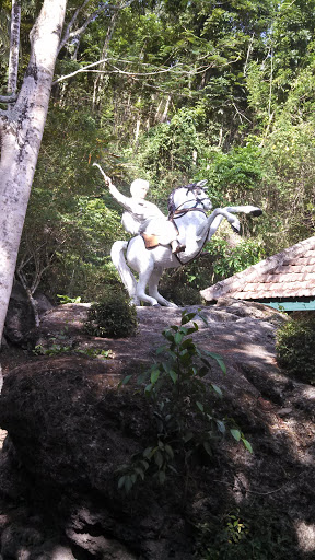 Pangeran Diponegoro Naik Kuda Putih
