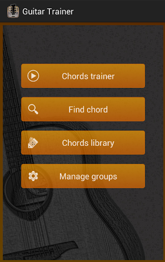 Guitar Chords Trainer