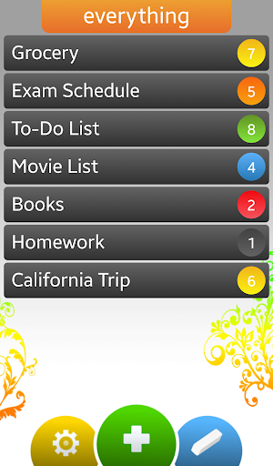 Everything - A To-Do Organizer