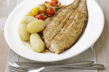 Pan-fried Dover sole