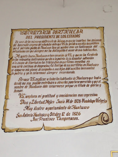 Carta De Guadalupe Victoria 