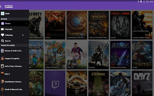 Twitch - screenshot thumbnail
