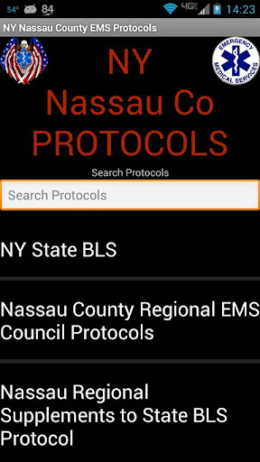 【免費醫療App】DEMO - NY Nassau Co Protocols-APP點子