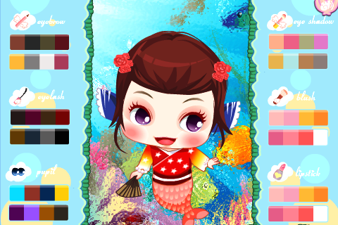 Dress up Cute Mermaid Princess