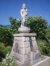 交通安全祈願の石像