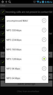 Free CRec (Call Recorder) APK for PC
