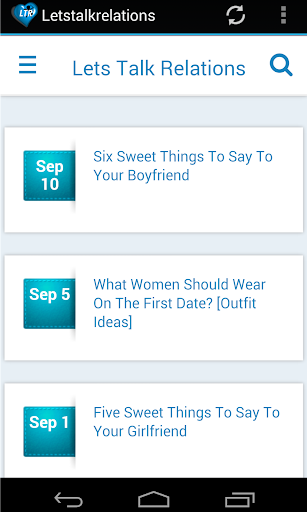 【免費生活App】LetsTalkRelations-APP點子