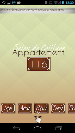 Salon Coiffure Appartement 116