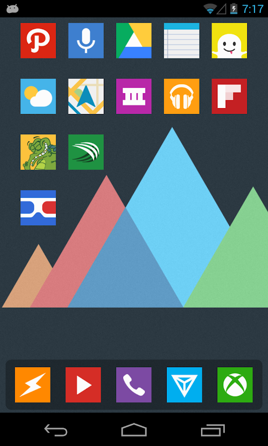 Minimal UI Go Apex Nova Theme - screenshot