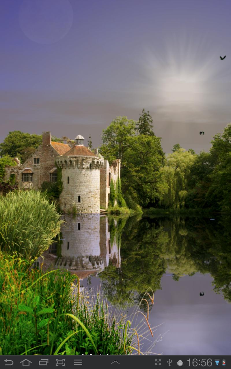Android application Scotney Castle Live Wallpaper screenshort
