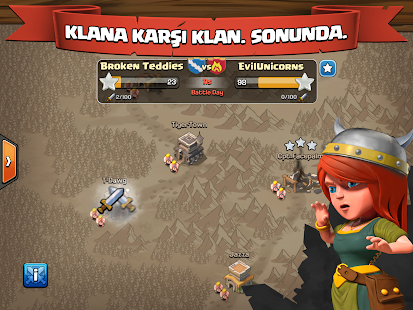 Clans of clans bilgisayarda oyna