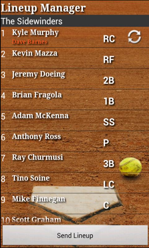 Softball Manager Pro Screen 3