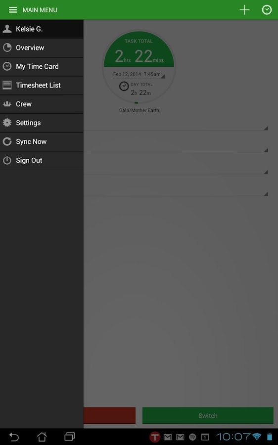 TSheets Time Tracker Android Apps on Google Play