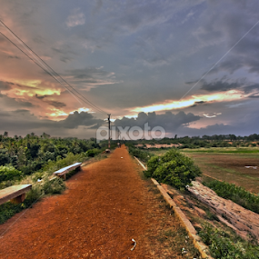 Sunset at Hesarghatta Lake, Bangalore by Md Mukibul Islam - Landscapes Sunsets & Sunrises