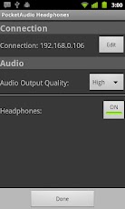 PocketAudio Headphones