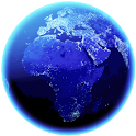 Earth At Night 3DLiveWallpaper icon
