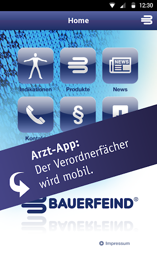 Bauerfeind Arzt-App