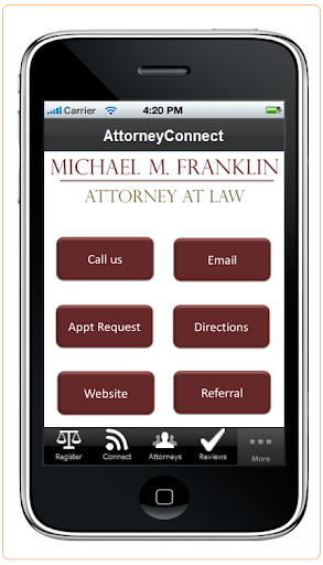 【免費商業App】Attorney Michael Franklin-APP點子