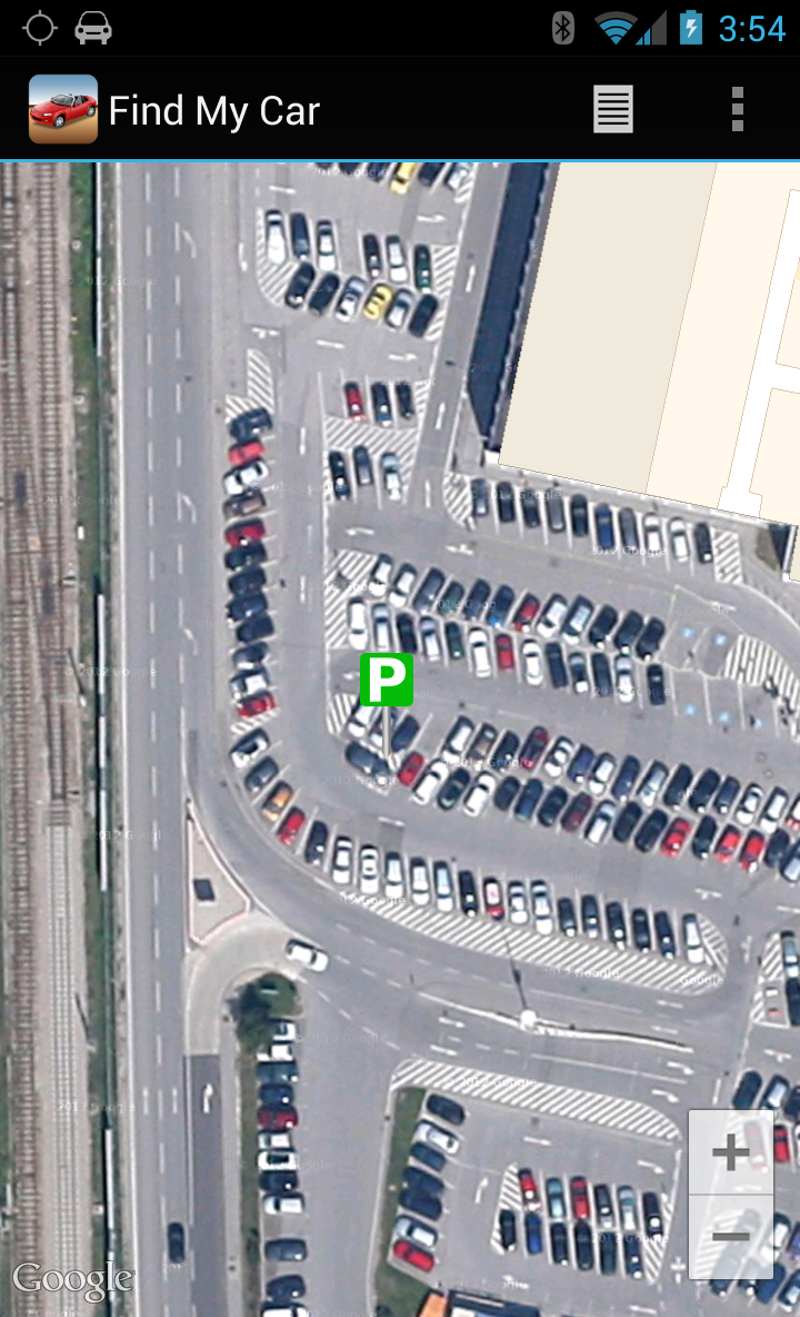 Find My Car Screen 2